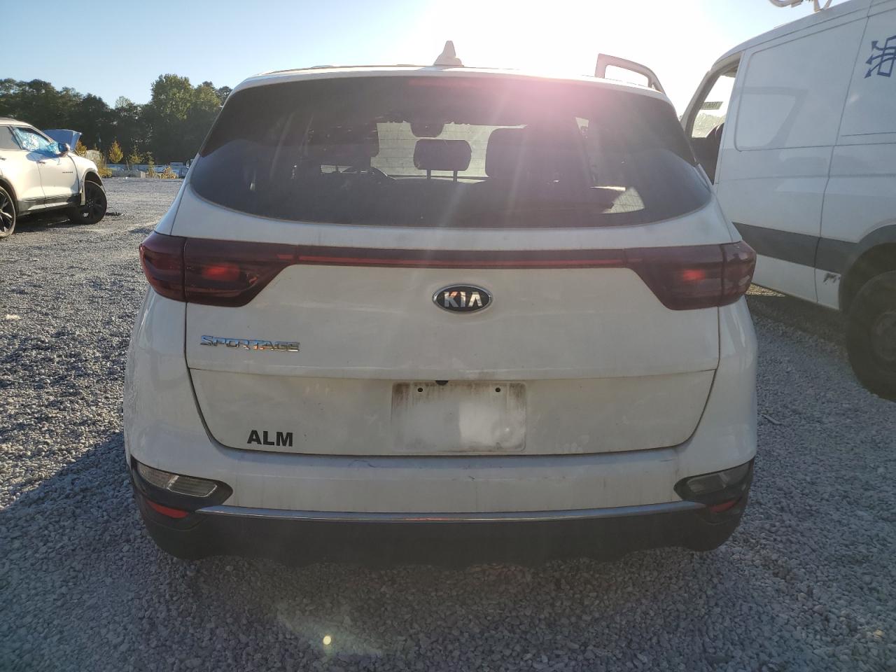 2020 KIA Sportage VIN KNDPM3AC2L7833128 Copart auction photo, front end / undercarriage damage thumbnail 6