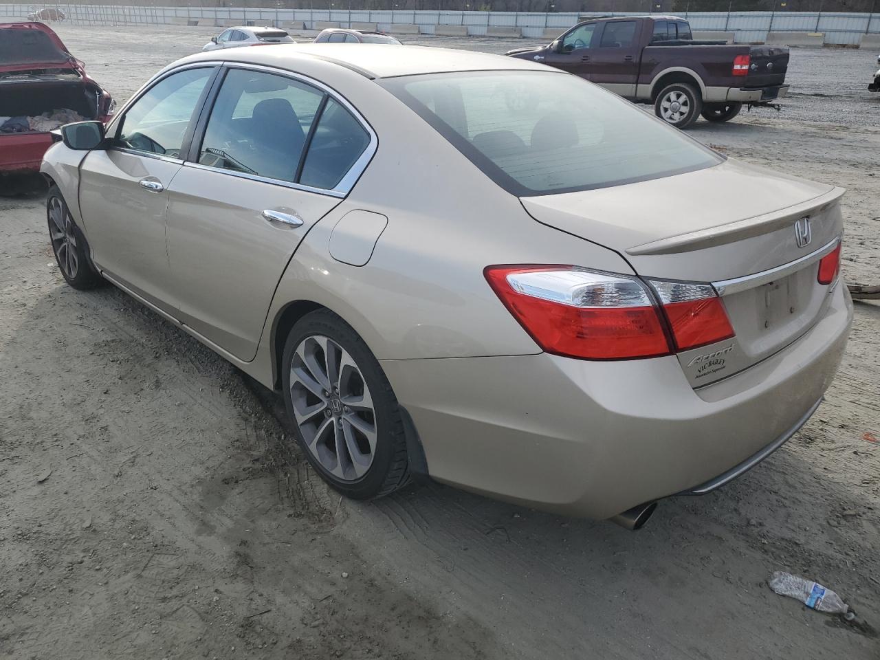 2014 Honda Accord VIN 1HGCR2F59EA009543 Copart auction photo, front end damage thumbnail 2