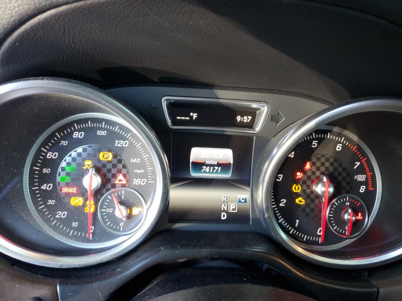 2017 Mercedes-Benz GLE VIN 4JGED6EB3HA080046 Copart auction photo, front end damage thumbnail 9