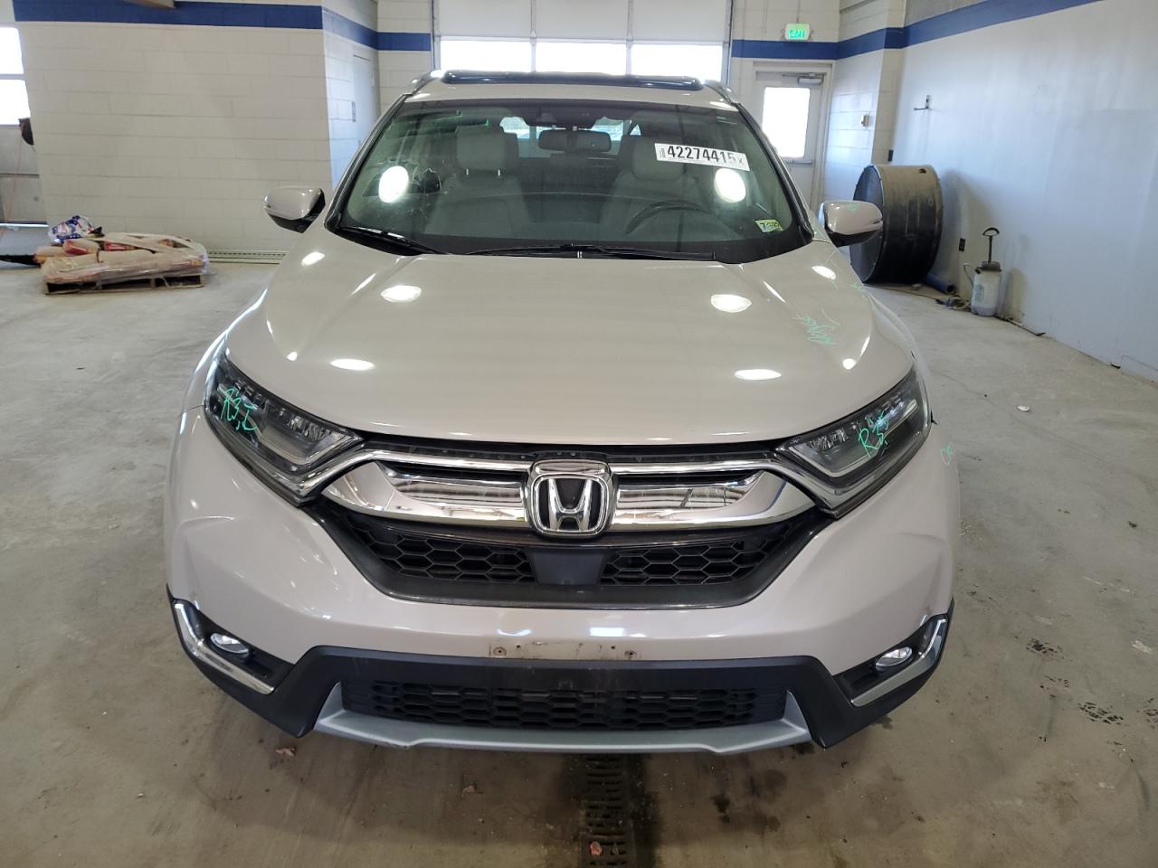 2018 Honda CR-V VIN 5J6RW2H95JL006181 Copart auction photo, front end / undercarriage damage thumbnail 5