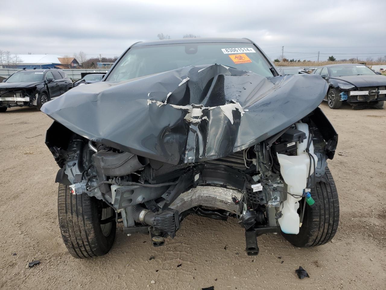 2019 Chevrolet Equinox VIN 3GNAXJEV5KS652724 Copart auction photo, front end damage thumbnail 5