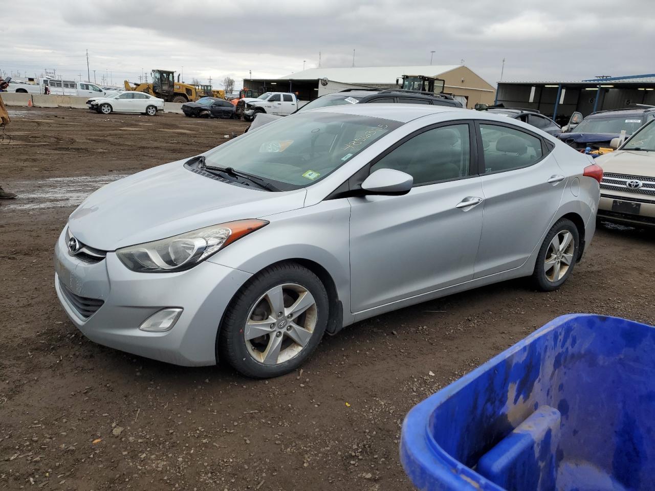 2013 Hyundai Elantra VIN 5NPDH4AE3DH393299