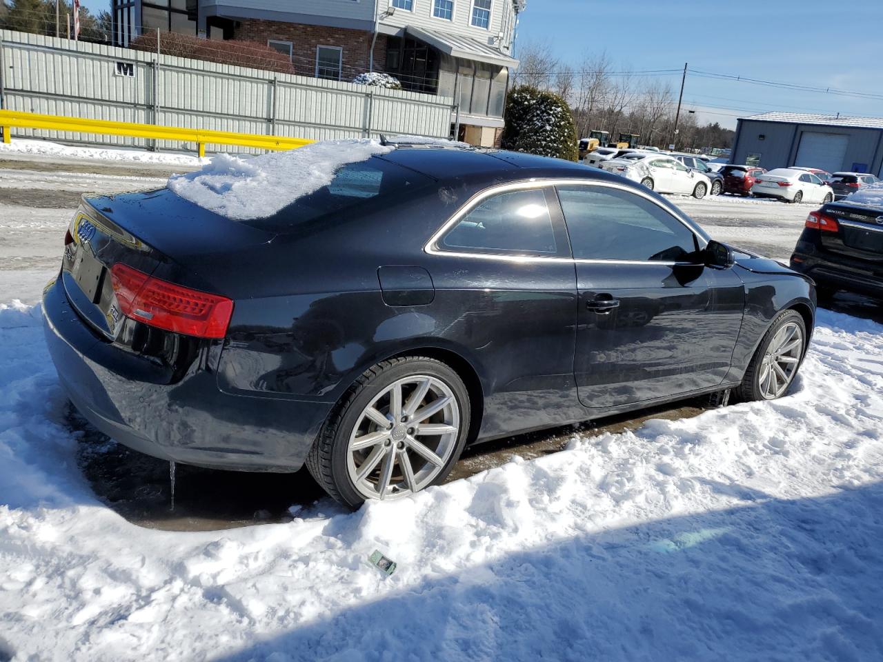 2014 Audi A5 VIN WAULFAFR3EA011368 Copart auction photo, front end damage thumbnail 3