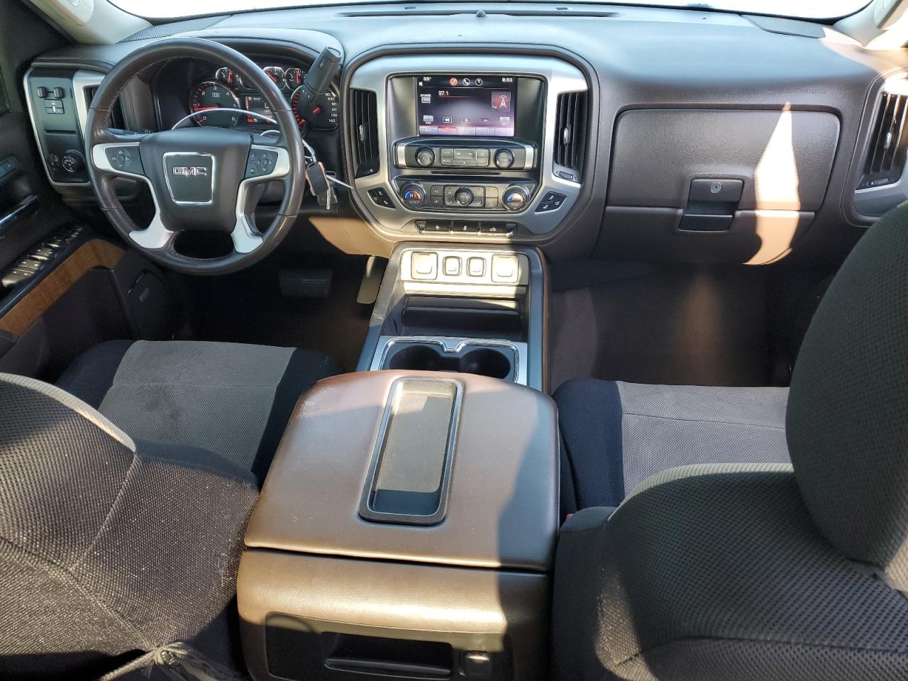 2015 GMC Sierra VIN 3GTU1VECXFG250297 Copart auction photo, side / rear end damage thumbnail 8