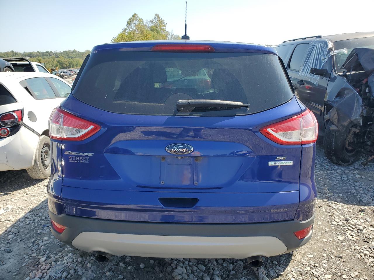 2014 Ford Escape VIN 1FMCU0GXXEUC44075 Copart auction photo, front end damage thumbnail 6