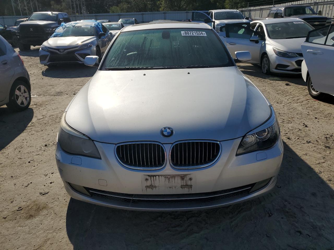 2010 BMW 5er VIN WBANV9C55AC137676 Copart auction photo, water/flood damage thumbnail 5