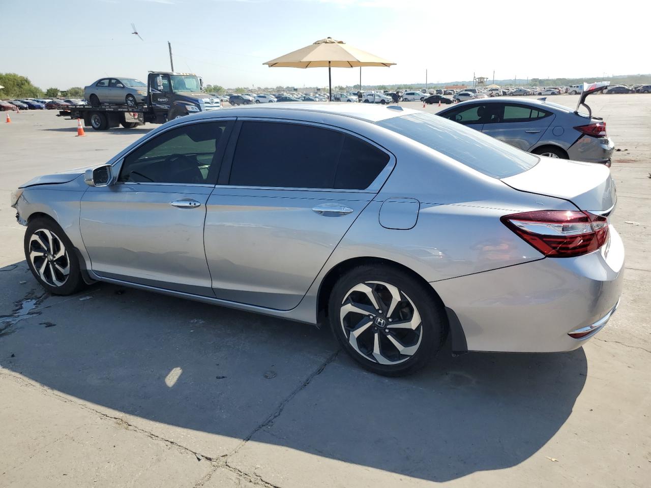 2017 Honda Accord VIN 1HGCR2F76HA196035 Copart auction photo, front end damage thumbnail 2