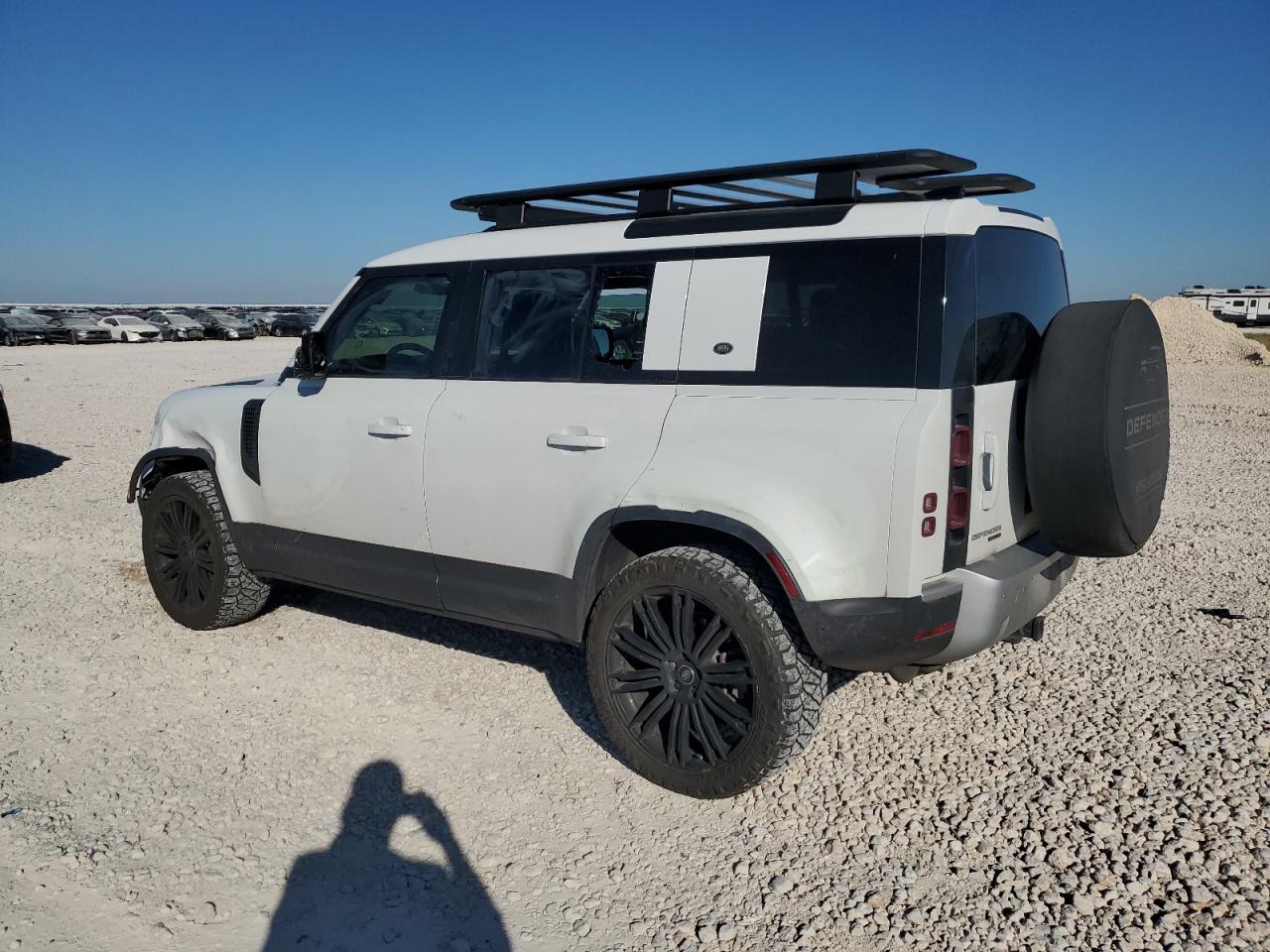2020 Land Rover Defender VIN SALEP7EU2L2018040 Copart auction photo, front end damage thumbnail 2