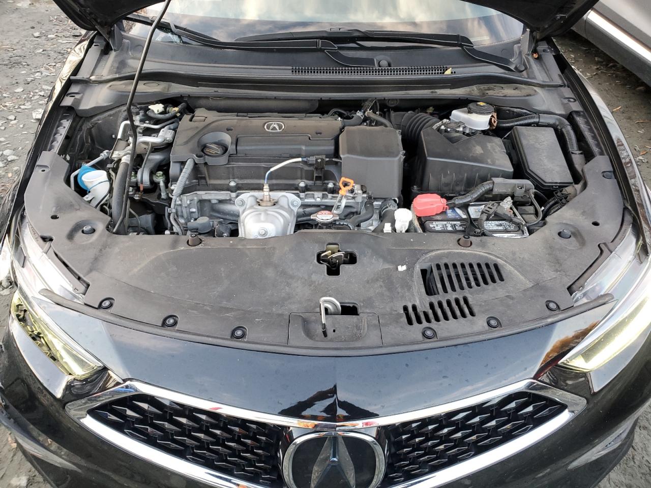 2021 Acura ILX VIN 19UDE2F76MA005501 Copart auction photo, side / front end damage thumbnail 11