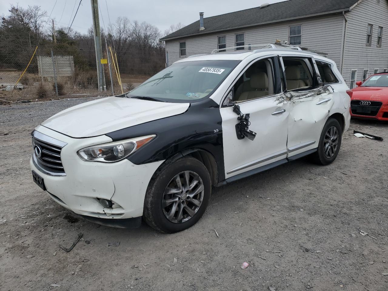 2013 Infiniti JX VIN 5N1AL0MM9DC336836 - Copart auction photo