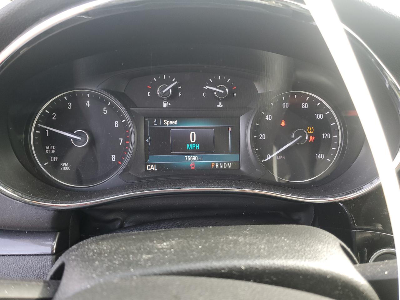 2019 Buick Encore VIN KL4CJGSM1KB850045 Copart auction photo, front end damage thumbnail 9