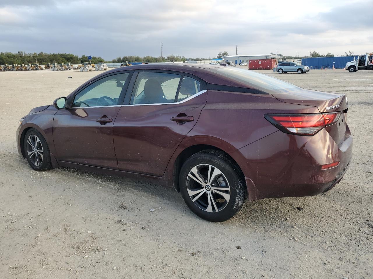 2021 Nissan Sentra VIN 3N1AB8CV1MY241858 Copart auction photo, front end / undercarriage damage thumbnail 2