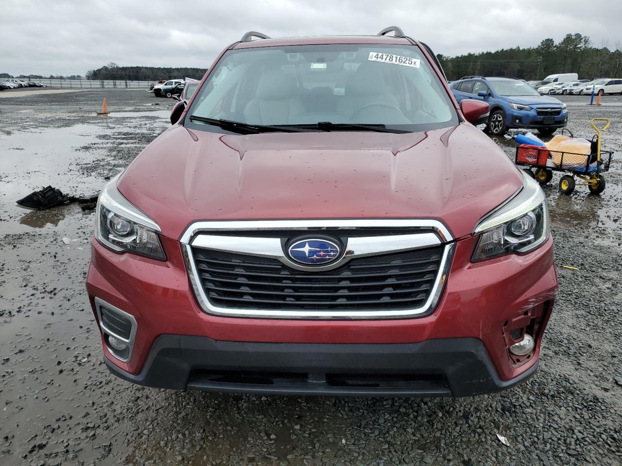 2020 Subaru Forester VIN JF2SKAUCXLH484070 Copart auction photo, side damage thumbnail 5