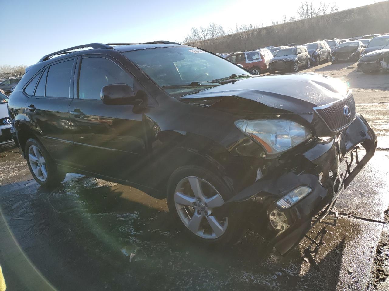 2007 Lexus RX VIN 2T2HK31U37C028967 Copart auction photo, front end damage thumbnail 4