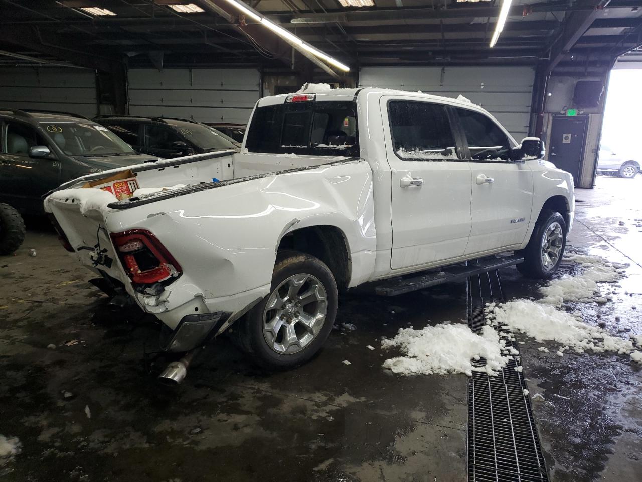 2019 RAM 1500 VIN 1C6SRFFT4KN536210 Copart auction photo, rear end damage thumbnail 3