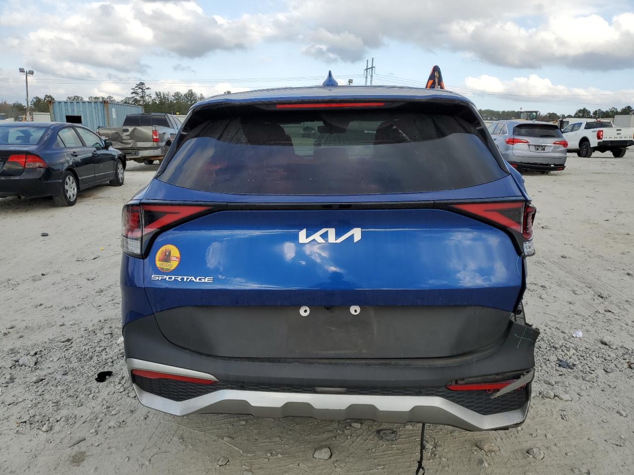 2023 KIA Sportage VIN 5XYK33AF5PG004375 Copart auction photo, rear end / side damage thumbnail 6