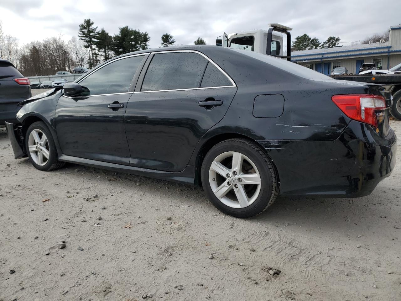 2013 Toyota Camry VIN 4T1BF1FKXDU639843 Copart auction photo, front end / side damage thumbnail 2