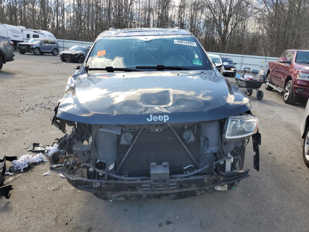 2014 Jeep Grand Cherokee VIN 1C4RJFBG8EC439938 Copart auction photo, rollover damage thumbnail 5