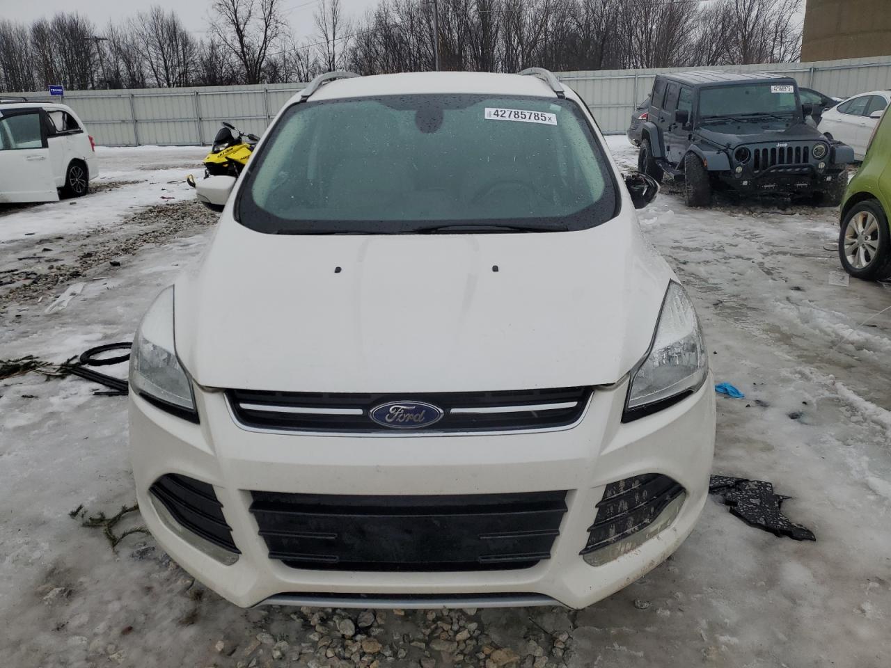 2014 Ford Escape VIN 1FMCU0J9XEUA21304 Copart auction photo, side damage thumbnail 5