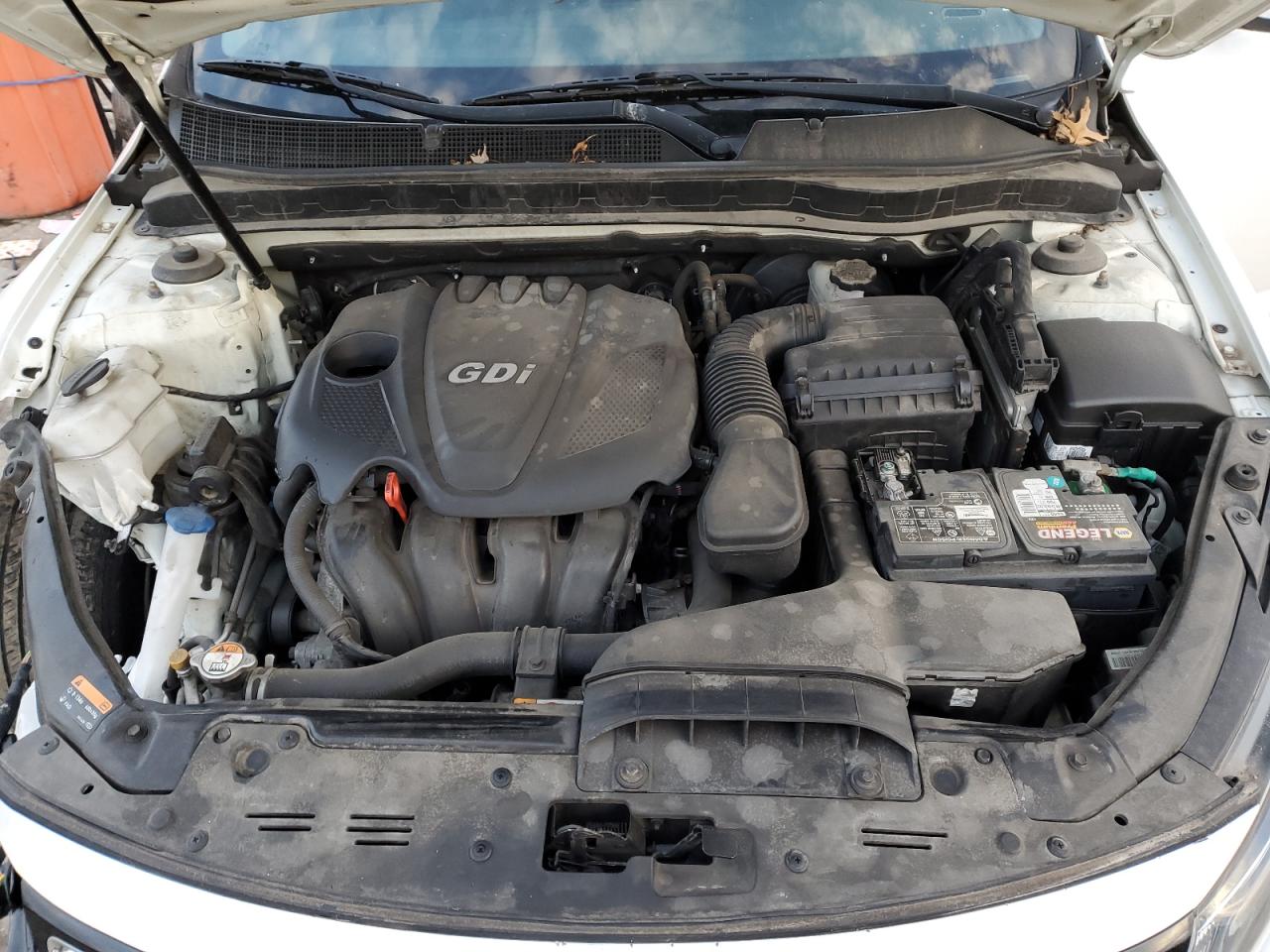 2015 KIA Optima VIN KNAGM4A76F5594978 Copart auction photo, front end damage thumbnail 11