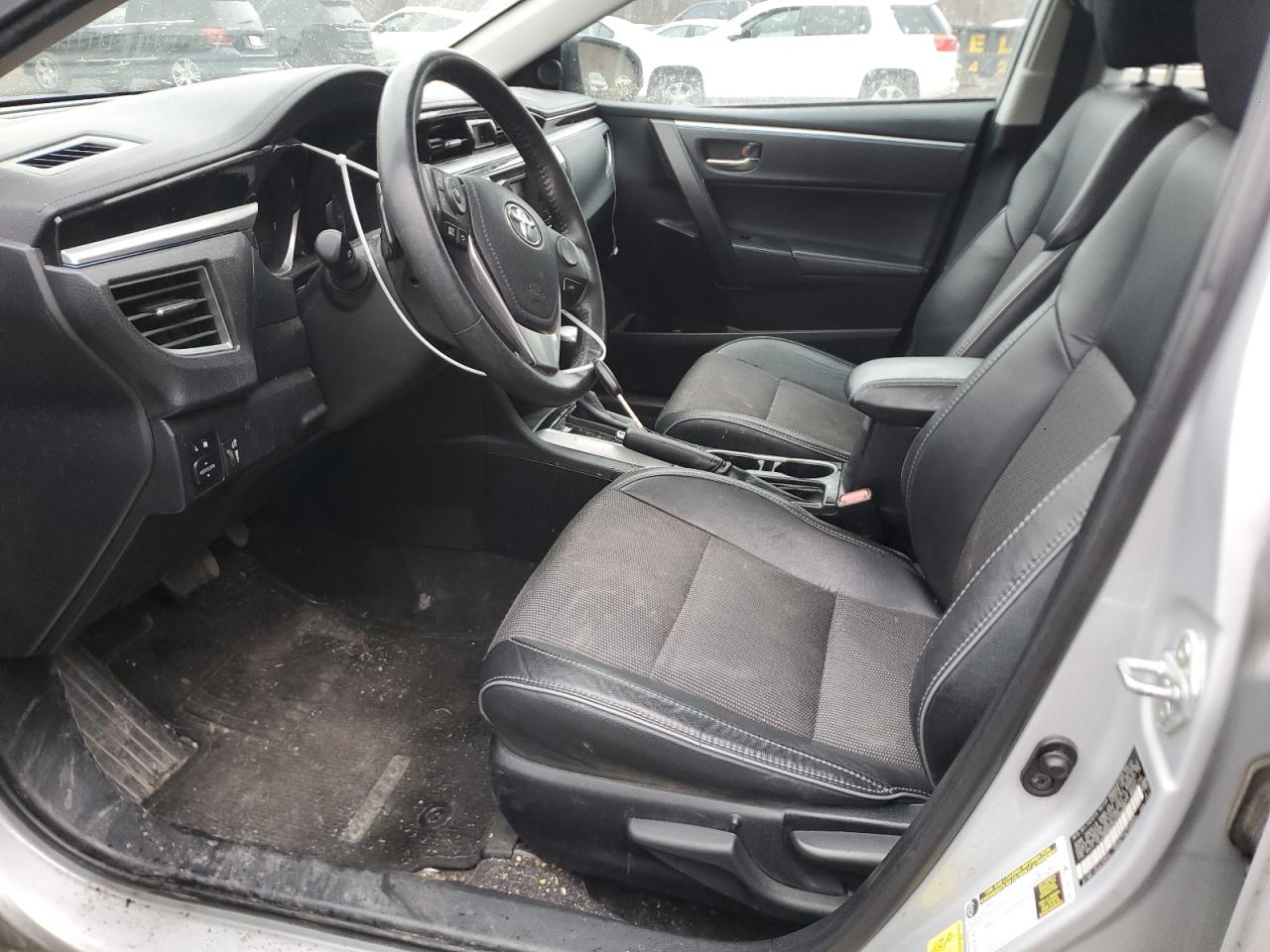 2015 Toyota Corolla VIN 2T1BURHE5FC308488 Copart auction photo, rear end / side damage thumbnail 7