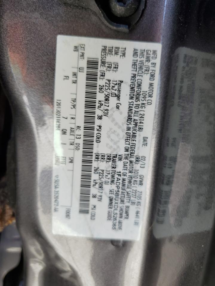 2013 Ford C-MAX VIN 1FADP5BUXDL526365 Copart auction photo, mechanical / minor dent/scratches damage thumbnail 12