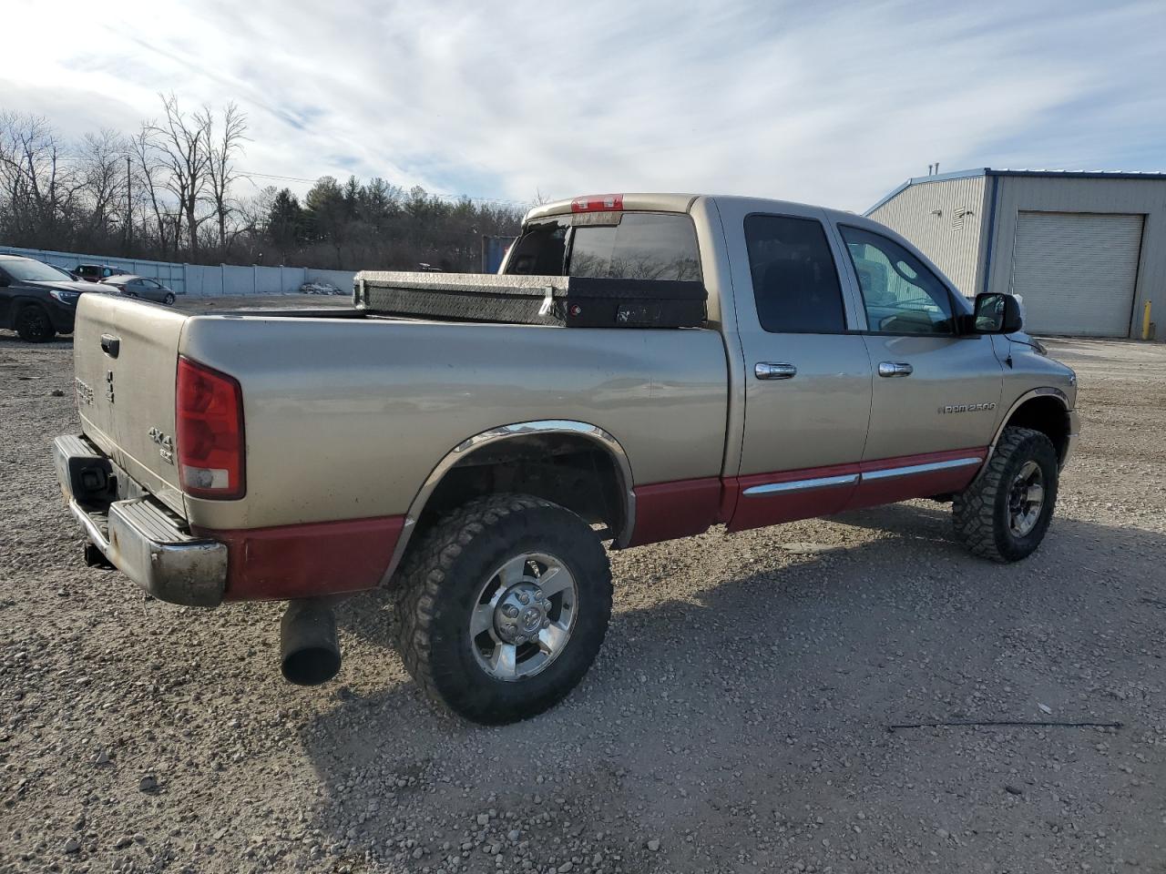 2003 Dodge RAM VIN 1D7KU28C33J537795 Copart auction photo, rear end damage thumbnail 3