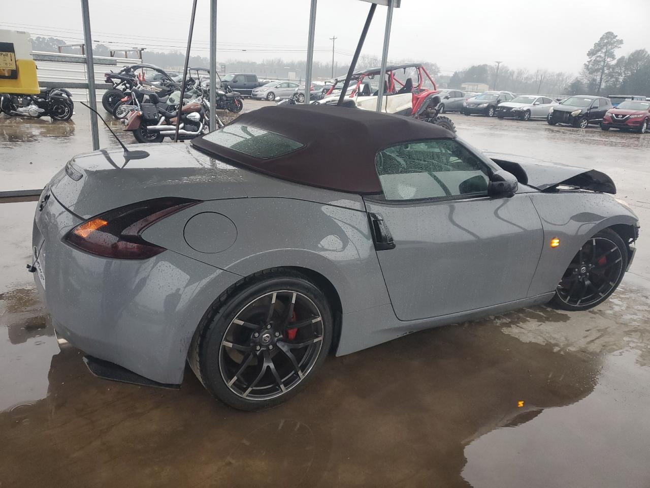 2010 Nissan 370Z VIN JN1AZ4FHXAM302262 Copart auction photo, front end / side damage thumbnail 3