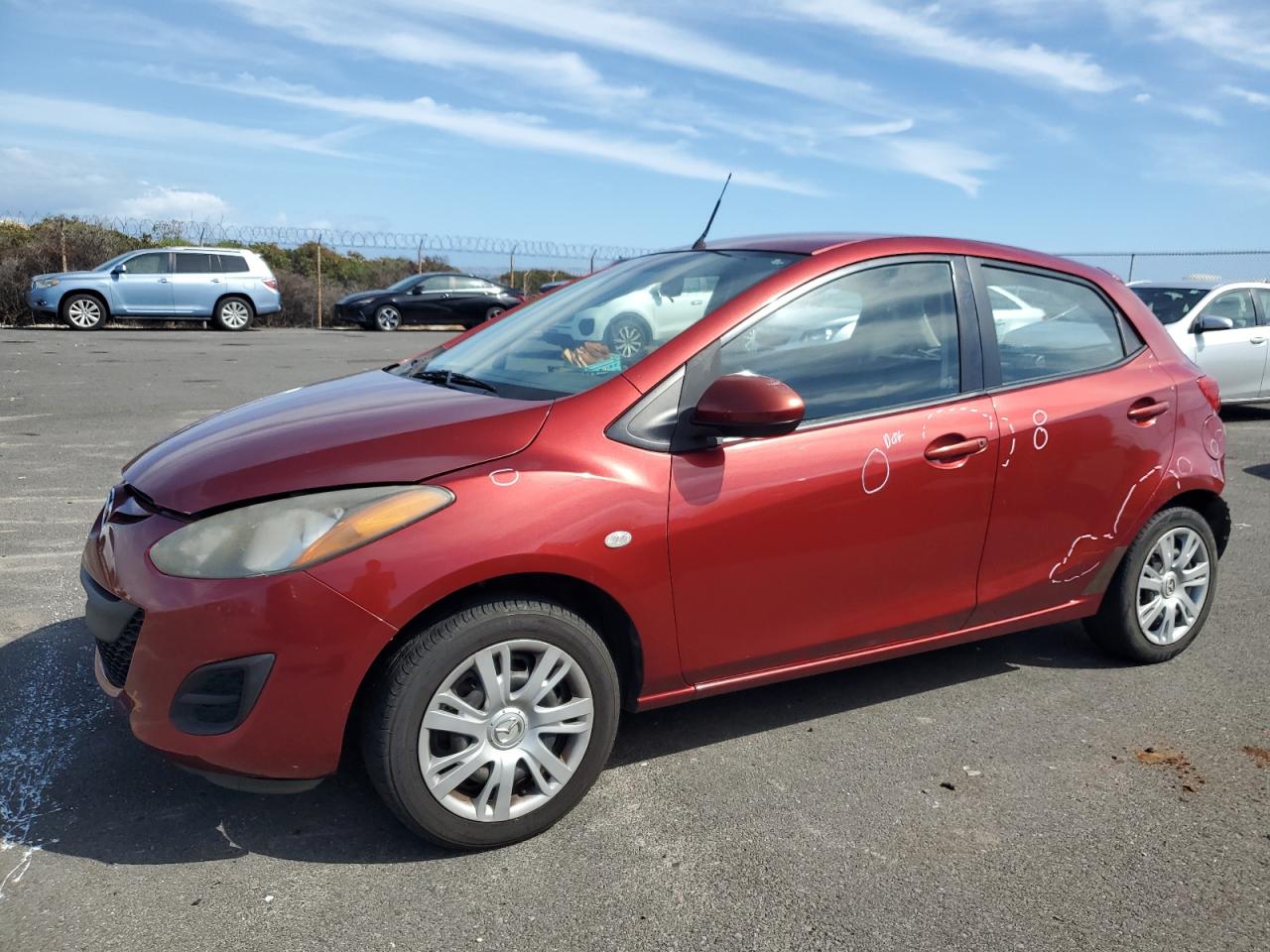 2014 Mazda 2 VIN JM1DE1KY0E0172578