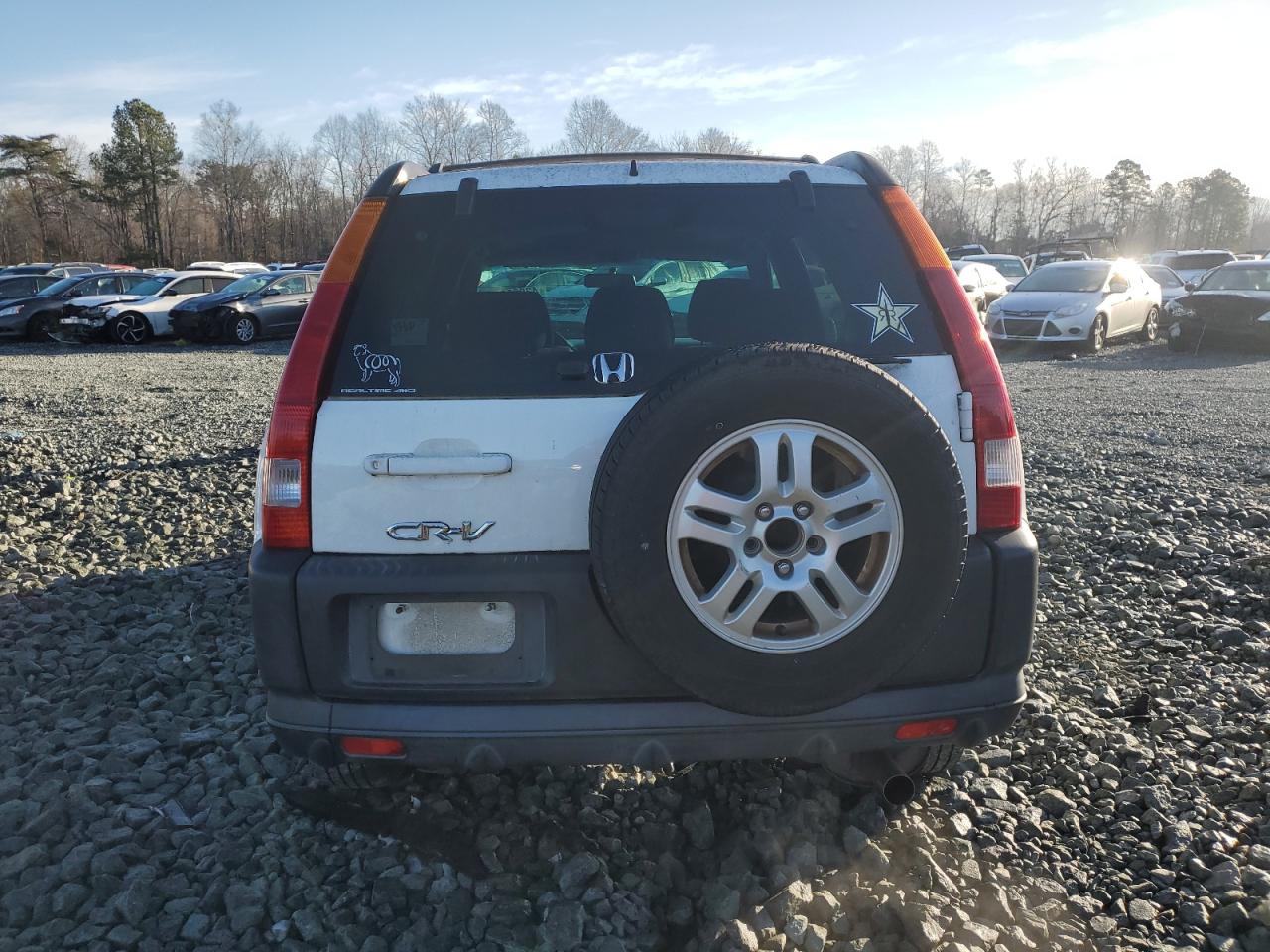 2004 Honda CR-V VIN SHSRD788X4U215626 Copart auction photo, minor dent/scratches damage thumbnail 6