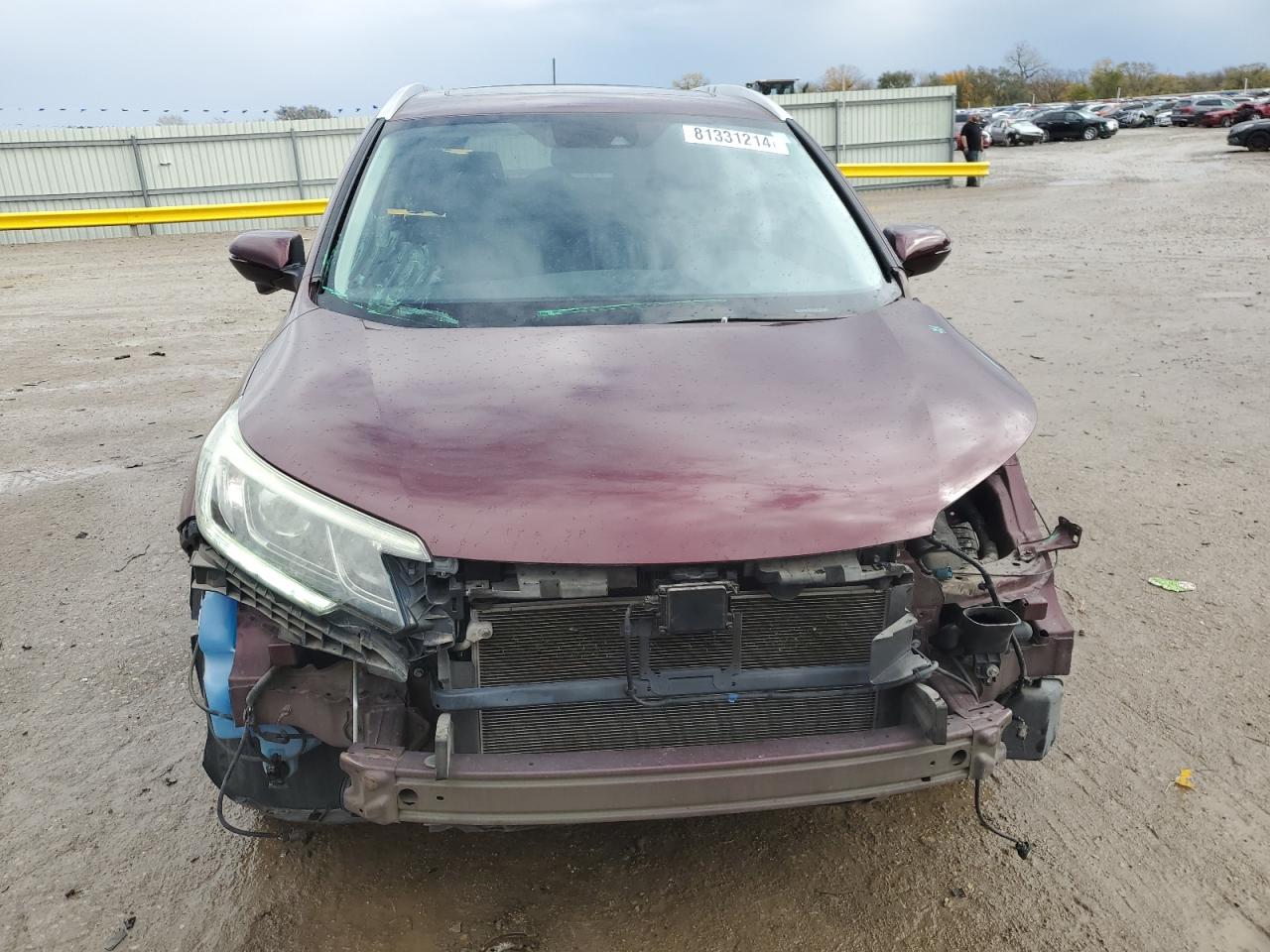 2016 Honda CR-V VIN 5J6RM4H95GL083837 Copart auction photo, front end / minor dent/scratches damage thumbnail 5