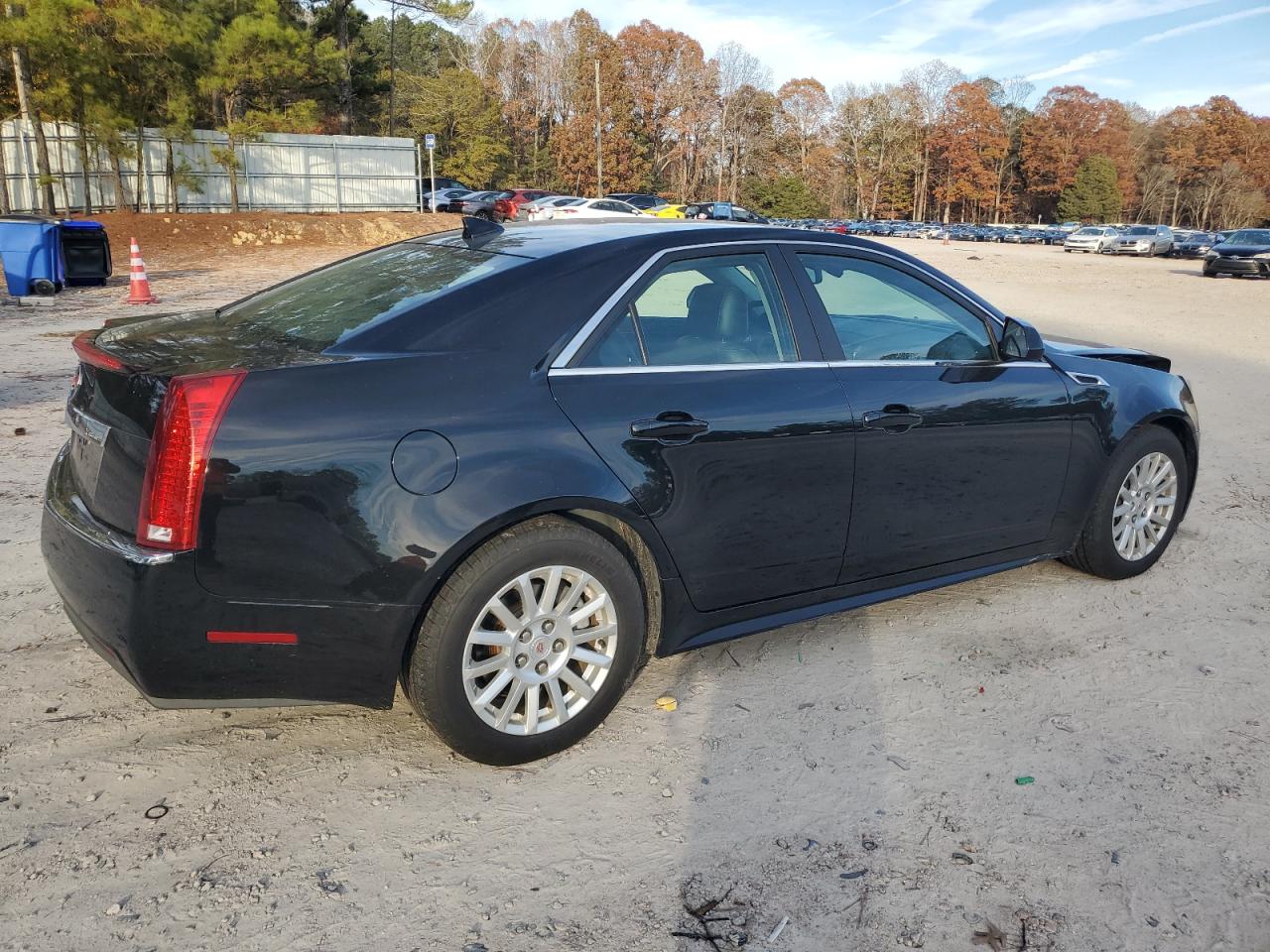 2012 Cadillac CTS VIN 1G6DE5E54C0100078 Copart auction photo, front end damage thumbnail 3