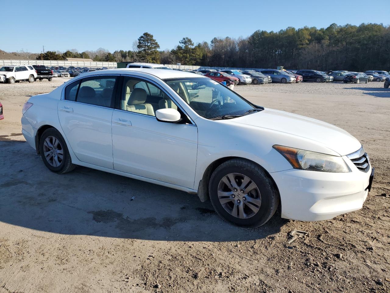 2012 Honda Accord VIN 1HGCP2F49CA208621 Copart auction photo, rear end damage thumbnail 4