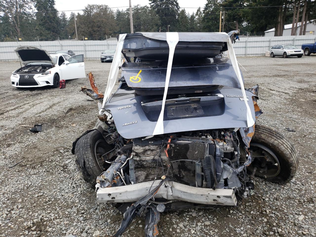 2006 Toyota Highlander VIN JTEEW21A060032281 Copart auction photo, all over damage thumbnail 5
