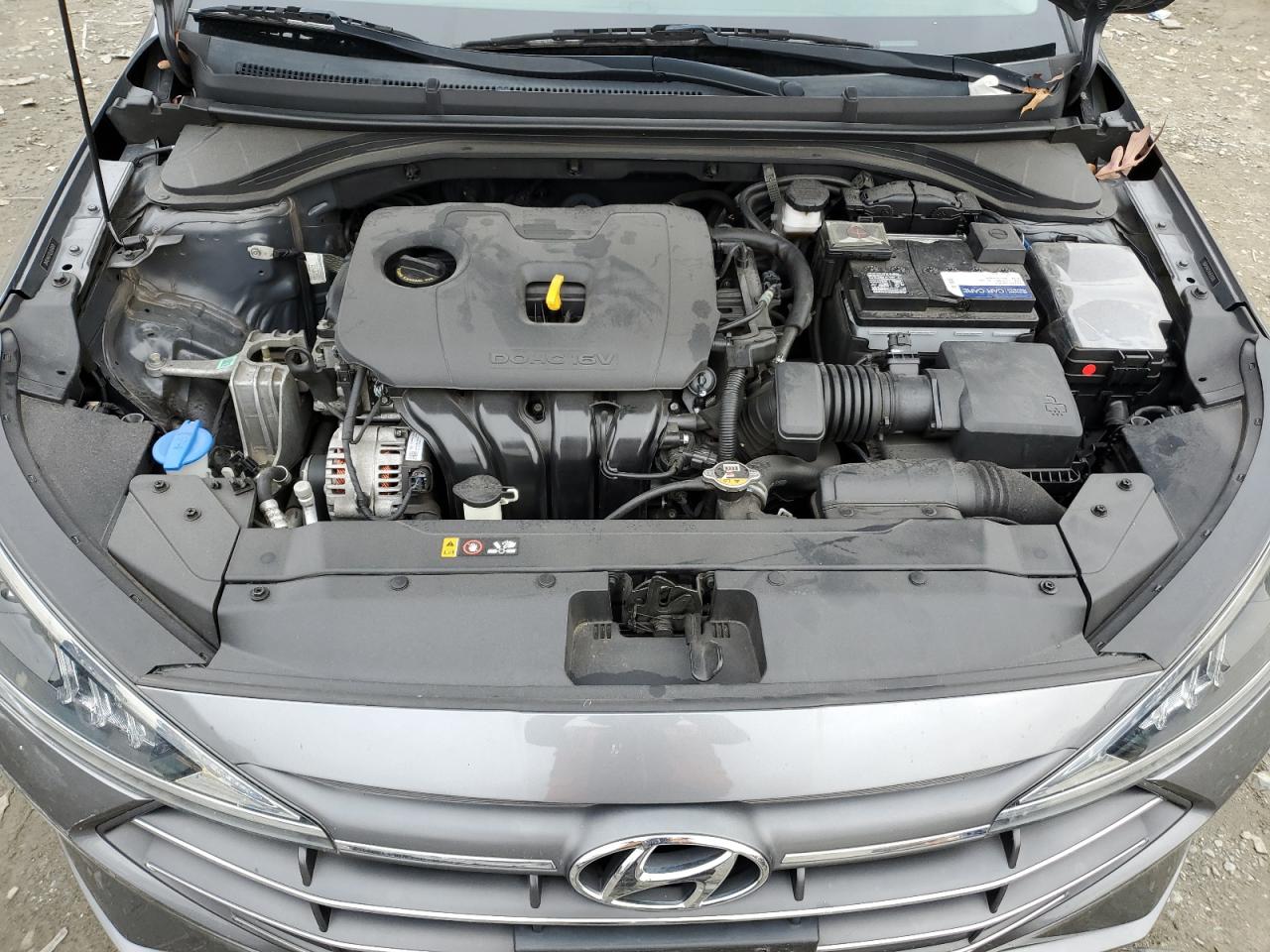2020 Hyundai Elantra VIN 5NPD84LF3LH533078 Copart auction photo, minor dent/scratches damage thumbnail 11