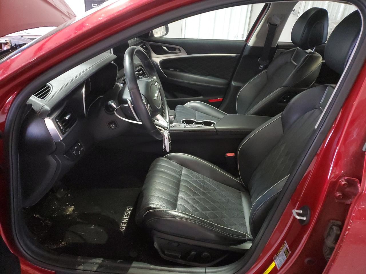 2019 Genesis G70 VIN KMTG44LA2KU019189 Copart auction photo, rear end damage thumbnail 7