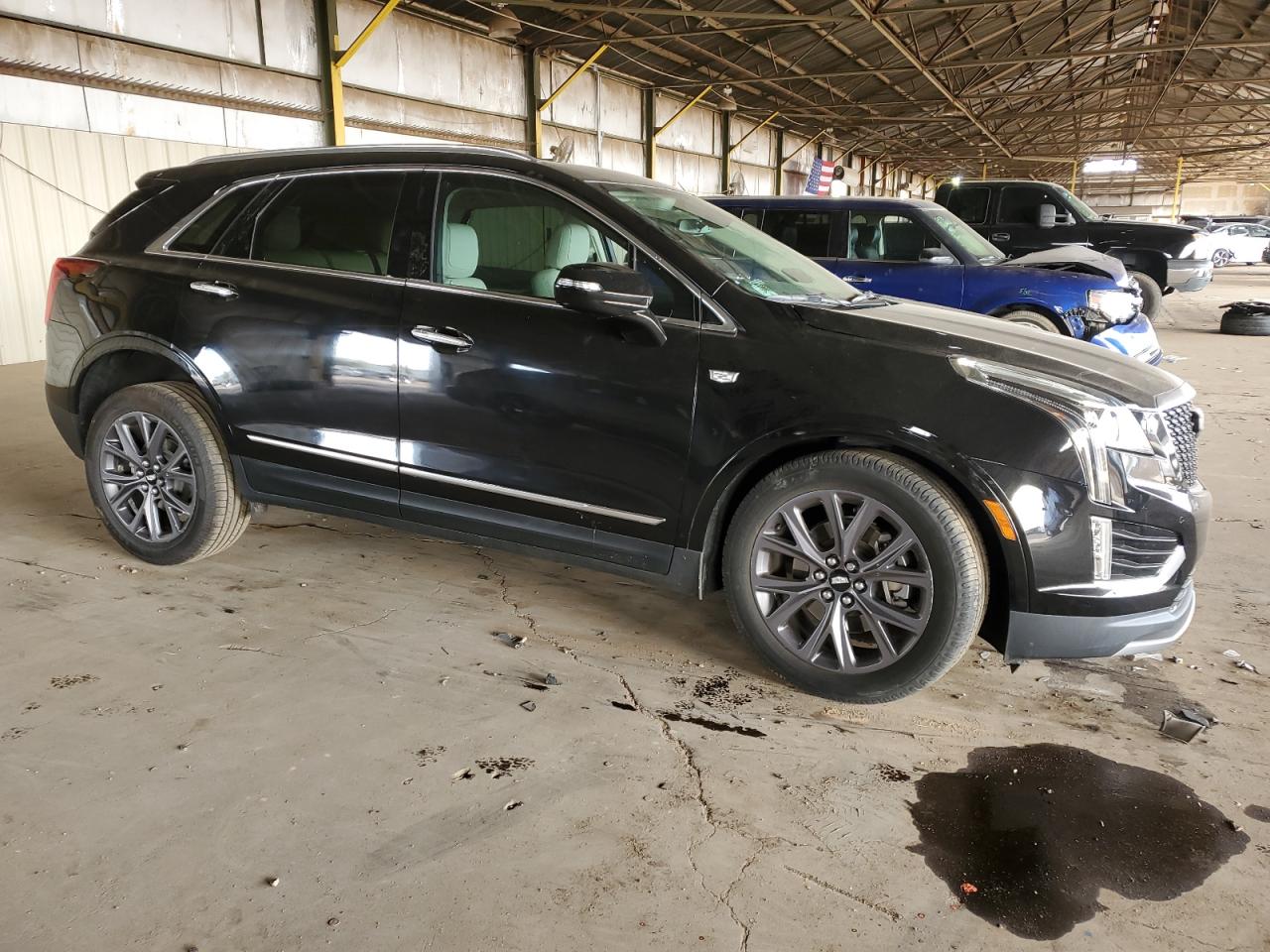 2020 Cadillac XT5 VIN 1GYKNCRS3LZ201076 Copart auction photo, undercarriage / side damage thumbnail 4