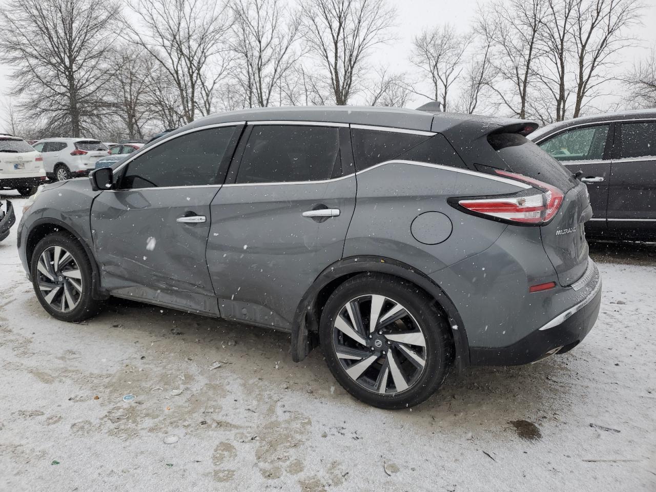 2017 Nissan Murano VIN 5N1AZ2MHXHN189689 Copart auction photo, side / undercarriage damage thumbnail 2