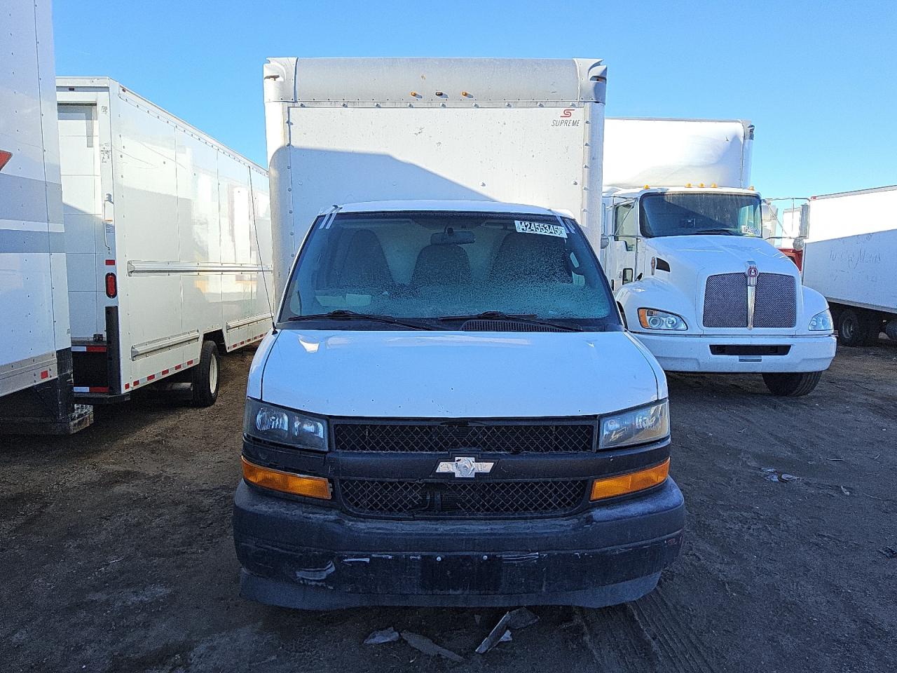2018 Chevrolet Express VIN 1HA3GTCG9JN003501 Copart auction photo, front end / minor dent/scratches damage thumbnail 5