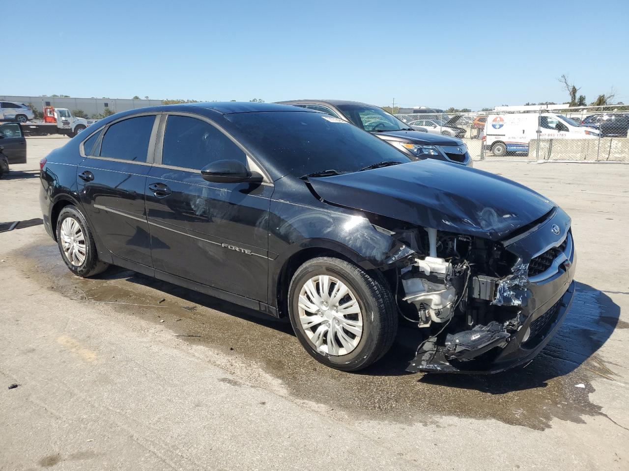 2019 KIA Forte VIN 3KPF24AD3KE012098 Copart auction photo, front end / rear end damage thumbnail 4