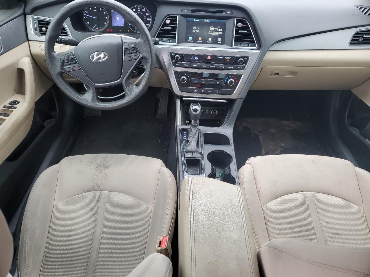 2016 Hyundai Sonata VIN 5NPE24AF5GH355575 Copart auction photo, partial repair damage thumbnail 8