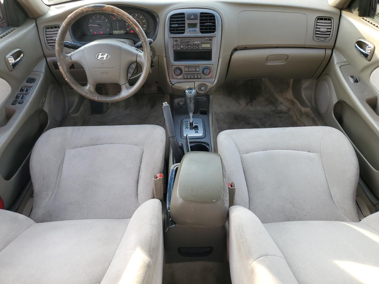 2003 Hyundai Sonata VIN KMHWF25S83A774523 Copart auction photo, rear end / side damage thumbnail 8