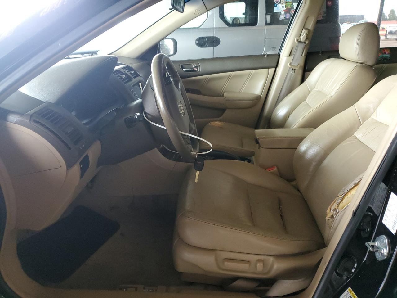 2006 Honda Accord VIN 1HGCM56746A125476 Copart auction photo, front end / side damage thumbnail 7