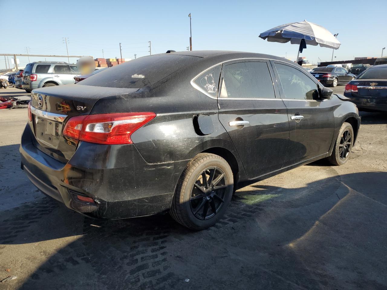 2016 Nissan Sentra VIN 3N1AB7AP7GL669885 Copart auction photo, front end / minor dent/scratches damage thumbnail 3