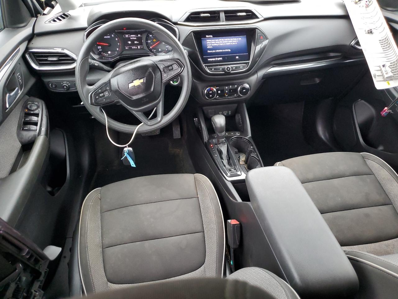 2021 Chevrolet TrailBlazer VIN KL79MPSL4MB009464 Copart auction photo, front end / top/roof damage thumbnail 8