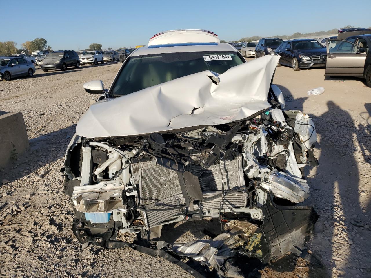 2021 Honda Accord VIN 1HGCV1F58MA011272 Copart auction photo, front end damage thumbnail 5