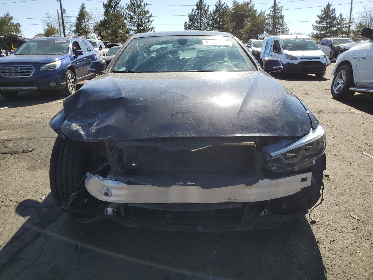 2019 BMW 4er VIN WBA4W5C50KAE43766 Copart auction photo, front end damage thumbnail 5