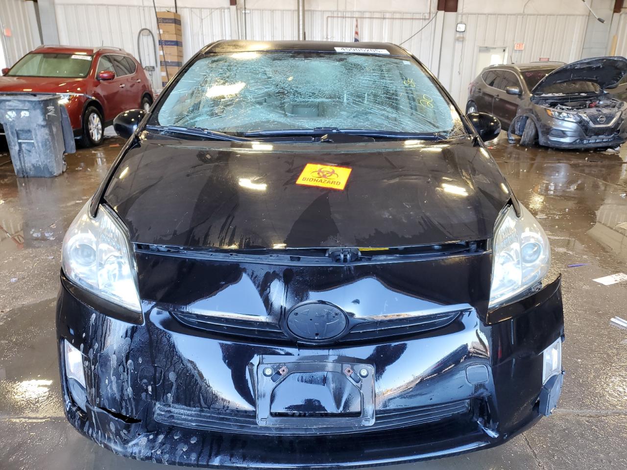 2010 Toyota Prius VIN JTDKN3DUXA0148005 Copart auction photo, front end damage thumbnail 5