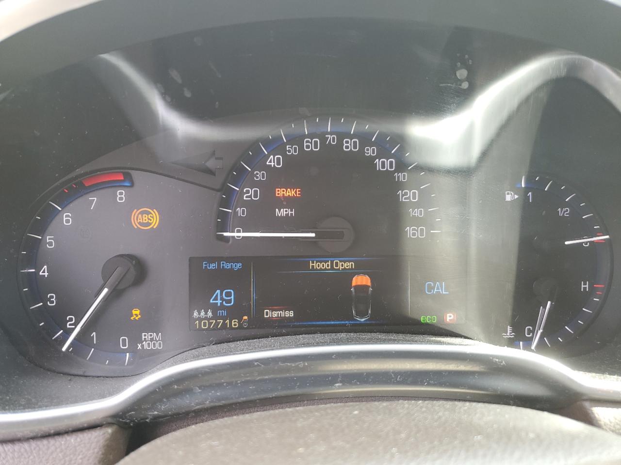 2013 Cadillac SRX VIN 3GYFNDE3XDS571798 Copart auction photo, minor dent/scratches damage thumbnail 9