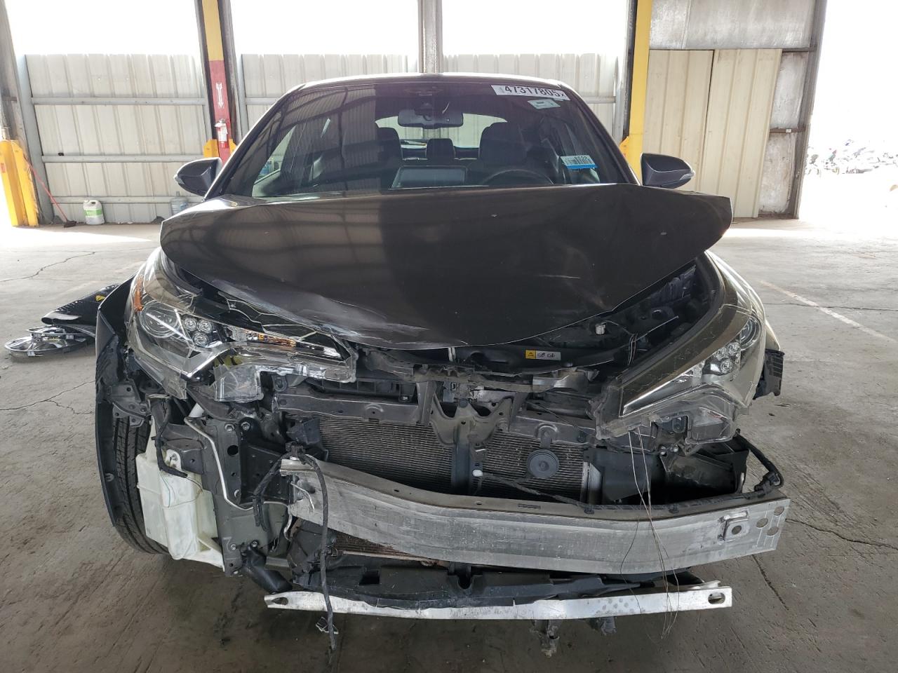 2019 Toyota C-HR VIN JTNKHMBX6K1027022 Copart auction photo, front end damage thumbnail 5